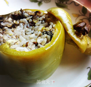 延边小吃之辣椒饭的做法步骤：4