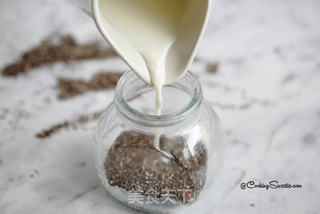 鼠尾草籽/奇异子布丁chia seed的做法步骤:2