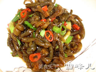 爆炒海茸的做法步骤:7