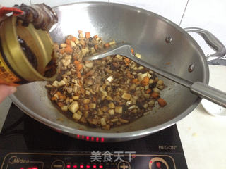 双菇豆豉肉酱的做法步骤:7