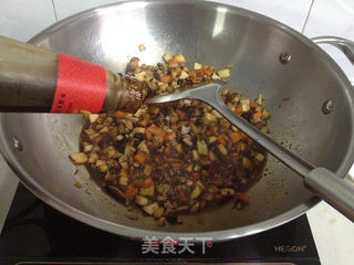 双菇豆豉肉酱的做法步骤:8