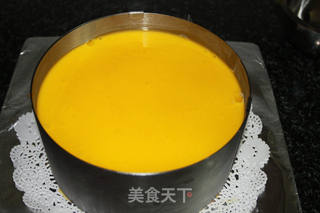 芒果慕斯蛋糕的做法步骤:15