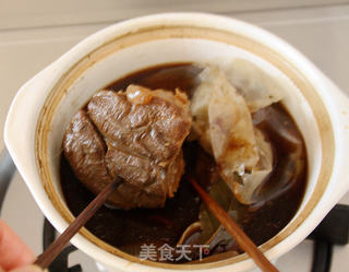 老爸的拿手菜:【家传卤水牛腱】的做法步骤:17