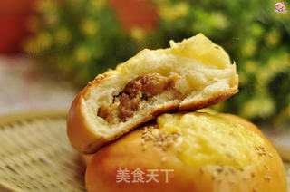 烤鸡肉沙拉面包的做法步骤:15