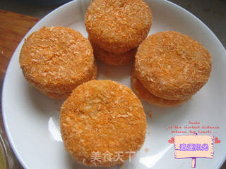 鸡肉可乐饼的做法步骤:9