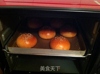 鸡蛋沙拉汉堡的做法步骤:6