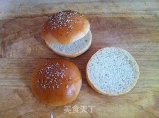 鸡蛋沙拉汉堡的做法步骤:8