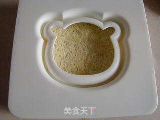 萌早餐---熊猫三明治的做法步骤:6