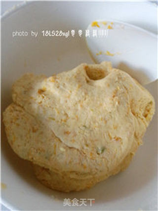 膳食纤维:紫薯金瓜圆的做法步骤:5