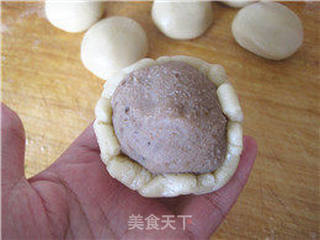 栗子馅月饼的做法步骤:12