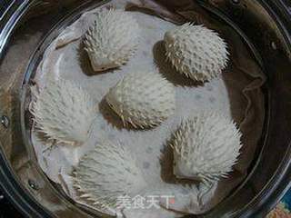 可爱滴【肉松刺猬包】的做法步骤:13