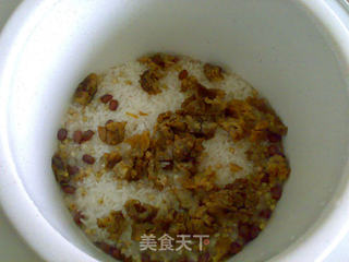 海参红豆荞麦饭的做法步骤:4