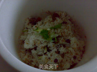海参红豆荞麦饭的做法步骤:6