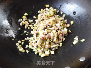 肉末茄子酱拌面的做法步骤:6