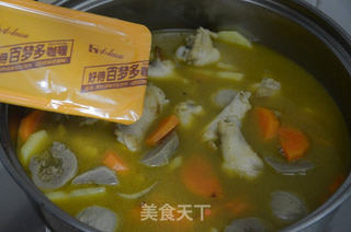咖喱鸡饭的做法步骤：5