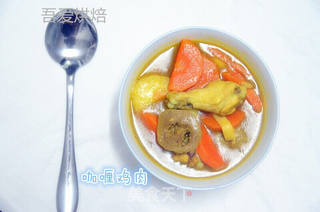 咖喱鸡饭的做法步骤：6