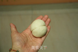 象形南瓜栗子包的做法步骤:13