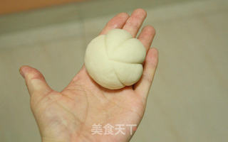象形南瓜栗子包的做法步骤:14