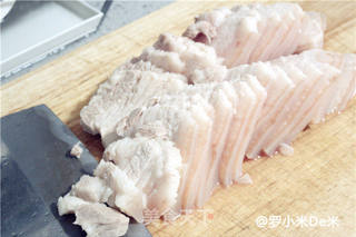 家乡回锅肉的做法步骤:4
