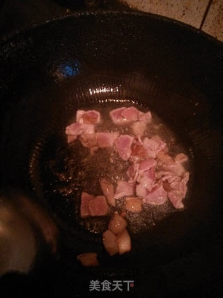 毛豆子炒肉的做法步骤:6