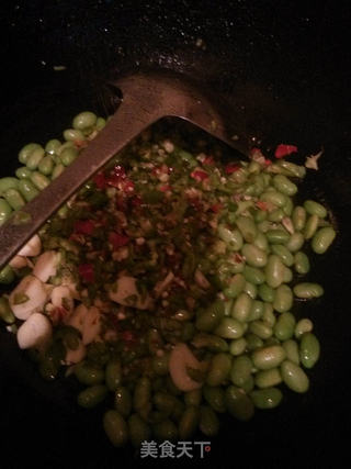 毛豆子炒肉的做法步骤：8