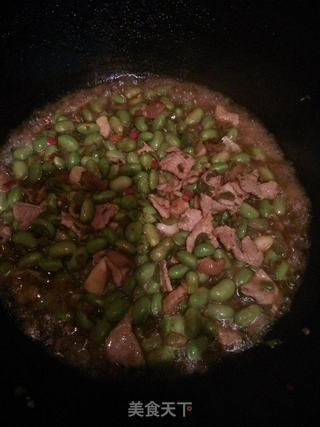 毛豆子炒肉的做法步骤:10
