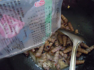 贝类可以很美味---辣炒钉螺的做法步骤:7