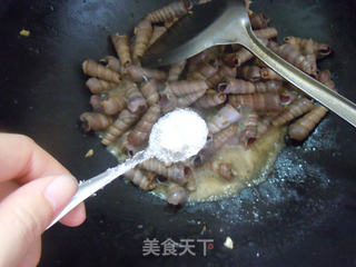 贝类可以很美味---辣炒钉螺的做法步骤:9