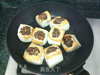 鸳鸯酿豆腐的做法步骤:7