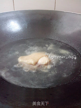 【鸡茸玉米燕麦粥】的做法步骤:4