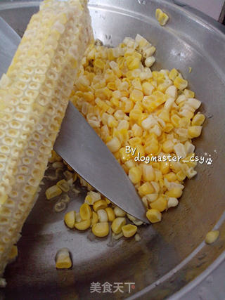 【鸡茸玉米燕麦粥】的做法步骤:6
