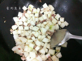 肉末炖冬瓜的做法步骤:8