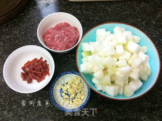 肉末炖冬瓜的做法步骤:2