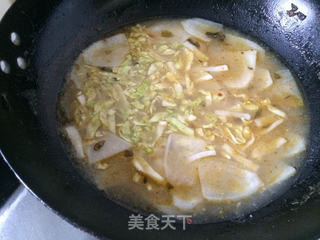 泡菜酸菜鱼的做法步骤:7