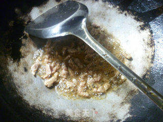 里脊肉榨菜茭白羹的做法步骤:6