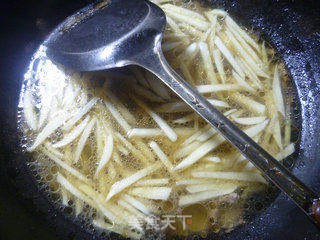 里脊肉榨菜茭白羹的做法步骤:11