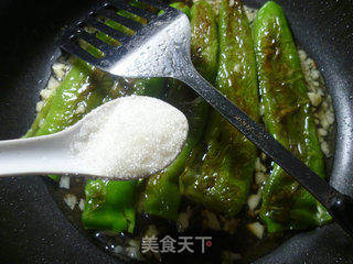 虎皮尖椒的做法步骤:9