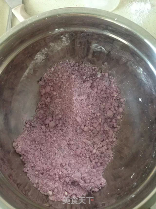 紫薯松糕的做法步骤:6