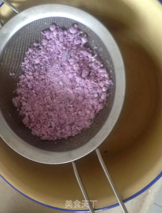 紫薯松糕的做法步骤:8