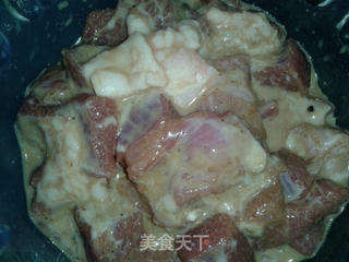 清香羊肉串的做法步骤:4