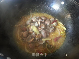 咖喱香茅煮花蛤的做法步骤:9