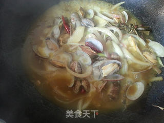 咖喱香茅煮花蛤的做法步骤:10