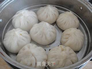 咸蛋黄大肉包的做法步骤:15