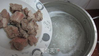 栗子山药排骨粥的做法步骤:4