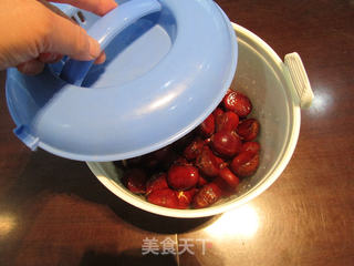 糖栗子(微波版)的做法步骤:4
