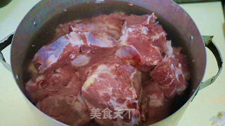 清炖羊蝎子的做法步骤:2