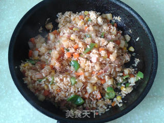 培根杂蔬焗饭的做法步骤:9