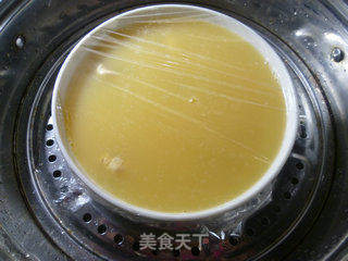 淡菜鸡蛋羹的做法步骤:10