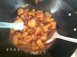 牛腩炖萝卜的做法步骤:14