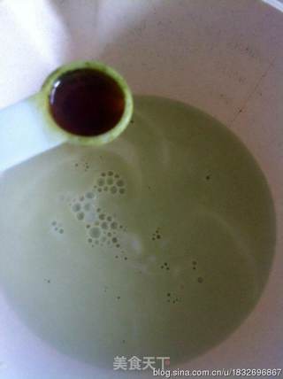 绿茶口味意式奶冻-Green tea panna cotta的做法步骤:7